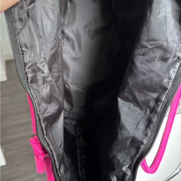 Victoria's Secret Black and Pink Tote Bag - Picture 5 of 8